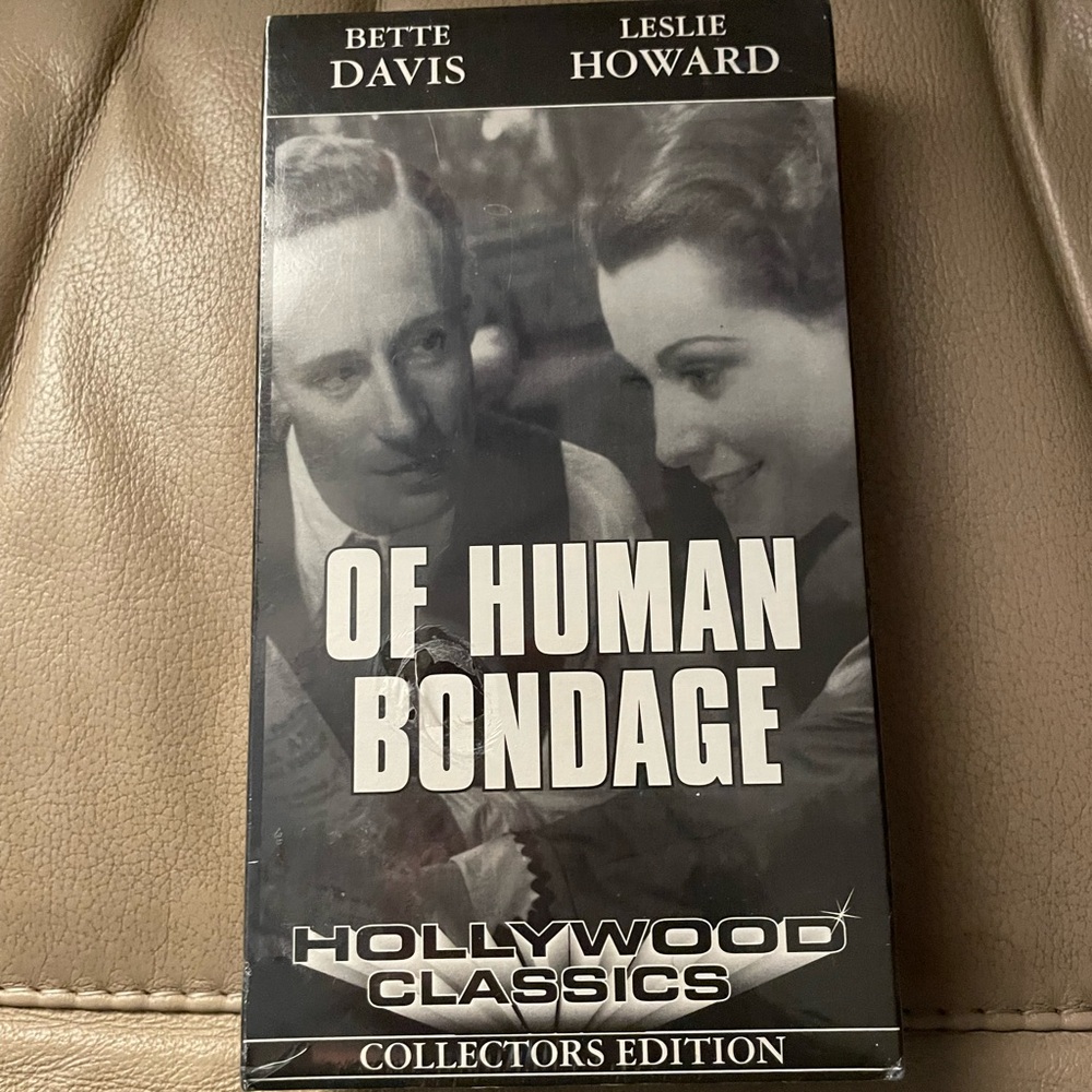 Of Human Bondage VHS Collectors Edition New Sealed Vintage Video Cassette Go